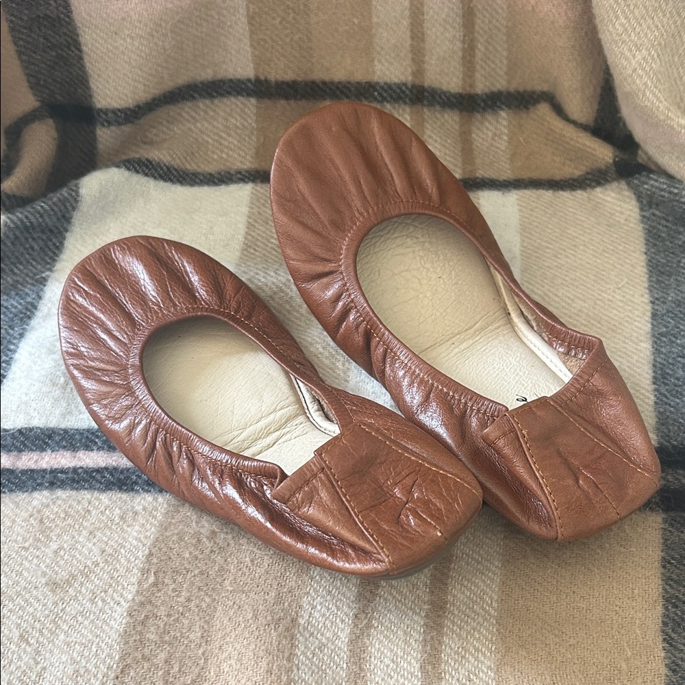 Brown Leather Flats From The Storehouse Flats